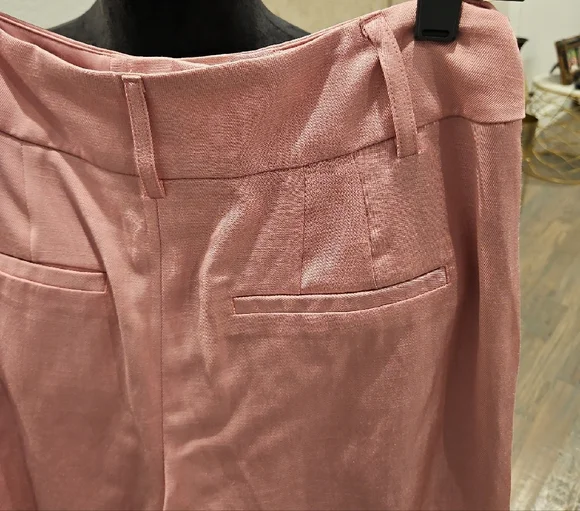 Express Women's High Waist Shorts - Pink - Picture 4 of 4